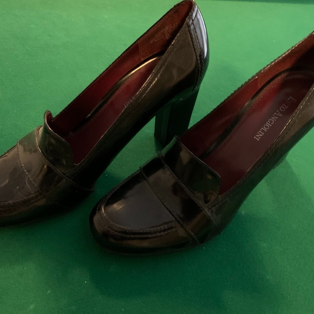 ENZO ANGIOLINI BLACK Heel Business Wear 9M